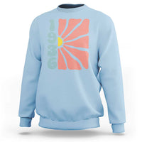 90th Birthday Sweatshirt Vintage 1936 Boho Flowers 90 Years Old Birthday