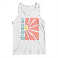 70th Birthday Tank Top Vintage 1956 Boho Flowers 70 Years Old Birthday