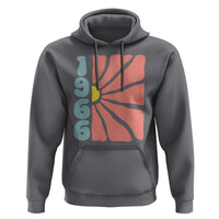 60th Birthday Hoodie Vintage 1966 Boho Flowers 60 Years Old Birthday