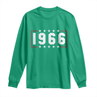 60th Birthday Long Sleeve Shirt Vintage 1966 60 Years Old Birthday Stars And Stripes
