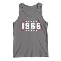 60th Birthday Tank Top Vintage 1966 60 Years Old Birthday Stars And Stripes