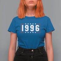 30th Birthday T Shirt For Women Vintage 1996 30 Years Old Birthday Stars And Stripes