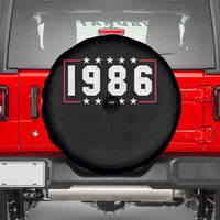 40th Birthday Spare Tire Cover Vintage 1986 40 Years Old Birthday Stars And Stripes
