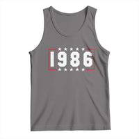 40th Birthday Tank Top Vintage 1986 40 Years Old Birthday Stars And Stripes
