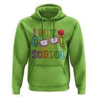 I Put The Cool In School Hoodie First Day Of School Apple Glasses Pencil - Wonder Print Shop