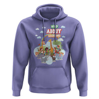 Wild About Learning Hoodie Back To School Zoo Animals Student Rainbow - Wonder Print Shop