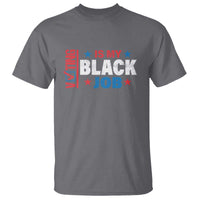 Voting Is My Black Job T Shirt Election Ballot Box Star USA Flag - Wonder Print Shop
