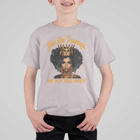 Harris 2024 T Shirt For Kid You Are Powerful And Your Voice Matters Afro Girl - Wonder Print Shop