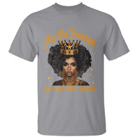 Harris 2024 T Shirt You Are Powerful And Your Voice Matters Afro Girl - Wonder Print Shop