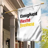 German Heritage Garden Flag Einigkeit Recht Freiheit Germany Flag - Wonder Print Shop