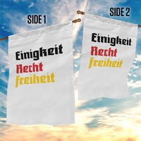 German Heritage Garden Flag Einigkeit Recht Freiheit Germany Flag - Wonder Print Shop