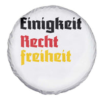 German Heritage Spare Tire Cover Einigkeit Recht Freiheit Germany Flag - Wonder Print Shop