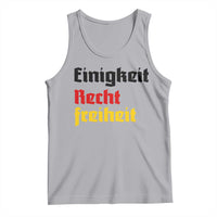German Heritage Tank Top Einigkeit Recht Freiheit Germany Flag - Wonder Print Shop