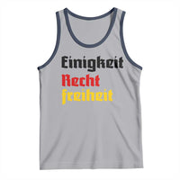 German Heritage Tank Top Einigkeit Recht Freiheit Germany Flag - Wonder Print Shop