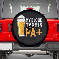 Funny My Blood Type Is IPA Spare Tire Cover IPA Beer Drinking - Wonder Print Shop