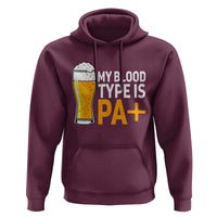 Funny My Blood Type Is IPA Hoodie IPA Beer Drinking - Wonder Print Shop