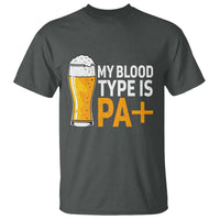 Funny My Blood Type Is IPA T Shirt IPA Beer Drinking - Wonder Print Shop