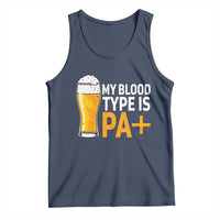 Funny My Blood Type Is IPA Tank Top IPA Beer Drinking - Wonder Print Shop