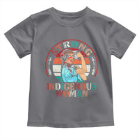 Strong Indigenous Woman MMIW Awareness Toddler T Shirt Native American - Wonder Print Shop