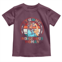 Strong Indigenous Woman MMIW Awareness Toddler T Shirt Native American - Wonder Print Shop