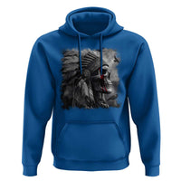 Native American Indian Chief Skull Headdress Crow Hoodie - Wonder Print Shop
