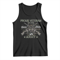 Proud Veteran Of The United States Army Tank Top USA Flag Camouflage - Wonder Print Shop