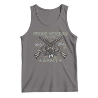 Proud Veteran Of The United States Army Tank Top USA Flag Camouflage - Wonder Print Shop