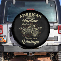 American Legendary Motorcycle Indian Chief Spare Tire Cover Classic And Vintage Bikers Club - Wonder Print Shop