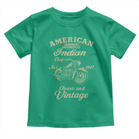 American Legendary Motorcycle Indian Chief Toddler T Shirt Classic And Vintage Bikers Club - Wonder Print Shop