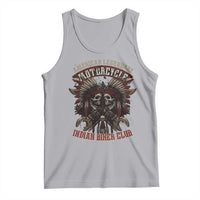 American Legendary Motorcycle Indian Biker Club Tank Top Vintage Native American Skull Chief - Wonder Print Shop