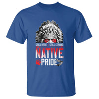 Still Here Still Strong Native Pride T Shirt Native American Feather - Wonder Print Shop
