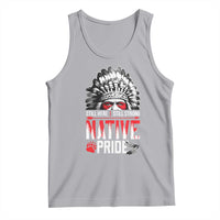 Still Here Still Strong Native Pride Tank Top Native American Feather - Wonder Print Shop