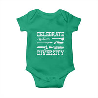 Native American Weapon Celebrate Diversity Baby Onesie Indigenous Pride - Wonder Print Shop