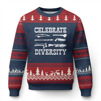 Native American Weapon Celebrate Diversity Ugly Christmas Sweater Indigenous Pride - Wonder Print Shop