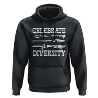 Native American Weapon Celebrate Diversity Hoodie Indigenous Pride - Wonder Print Shop