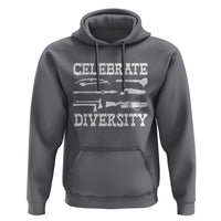 Native American Weapon Celebrate Diversity Hoodie Indigenous Pride - Wonder Print Shop