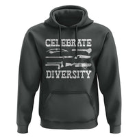 Native American Weapon Celebrate Diversity Hoodie Indigenous Pride - Wonder Print Shop