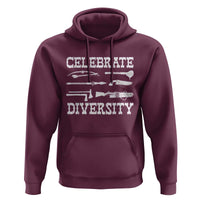 Native American Weapon Celebrate Diversity Hoodie Indigenous Pride - Wonder Print Shop