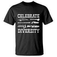 Native American Weapon Celebrate Diversity T Shirt Indigenous Pride - Wonder Print Shop