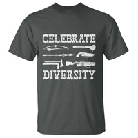 Native American Weapon Celebrate Diversity T Shirt Indigenous Pride - Wonder Print Shop