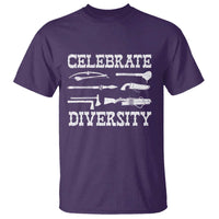 Native American Weapon Celebrate Diversity T Shirt Indigenous Pride - Wonder Print Shop