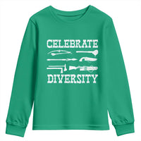 Native American Weapon Celebrate Diversity Youth Sweatshirt Indigenous Pride - Wonder Print Shop