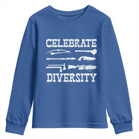 Native American Weapon Celebrate Diversity Youth Sweatshirt Indigenous Pride - Wonder Print Shop