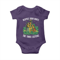 Three Sisters Respect Your Roots Baby Onesie Native American Heritage History Month - Wonder Print Shop