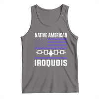 Native American Iroquois Tank Top Haudenosaunee Nation Vintage USA Flag - Wonder Print Shop