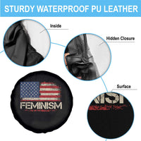 Feminism Feminist American Flag Spare Tire Cover Patriotic Womens Rights