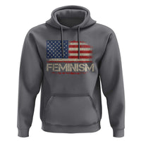 Feminism Feminist American Flag Hoodie Patriotic Womens Rights