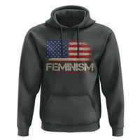 Feminism Feminist American Flag Hoodie Patriotic Womens Rights