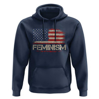 Feminism Feminist American Flag Hoodie Patriotic Womens Rights