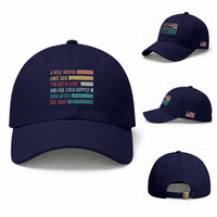 Funny Retired 2026 Baseball Cap A Wise Woman Once Said I'm Outta Here Retirement Gift